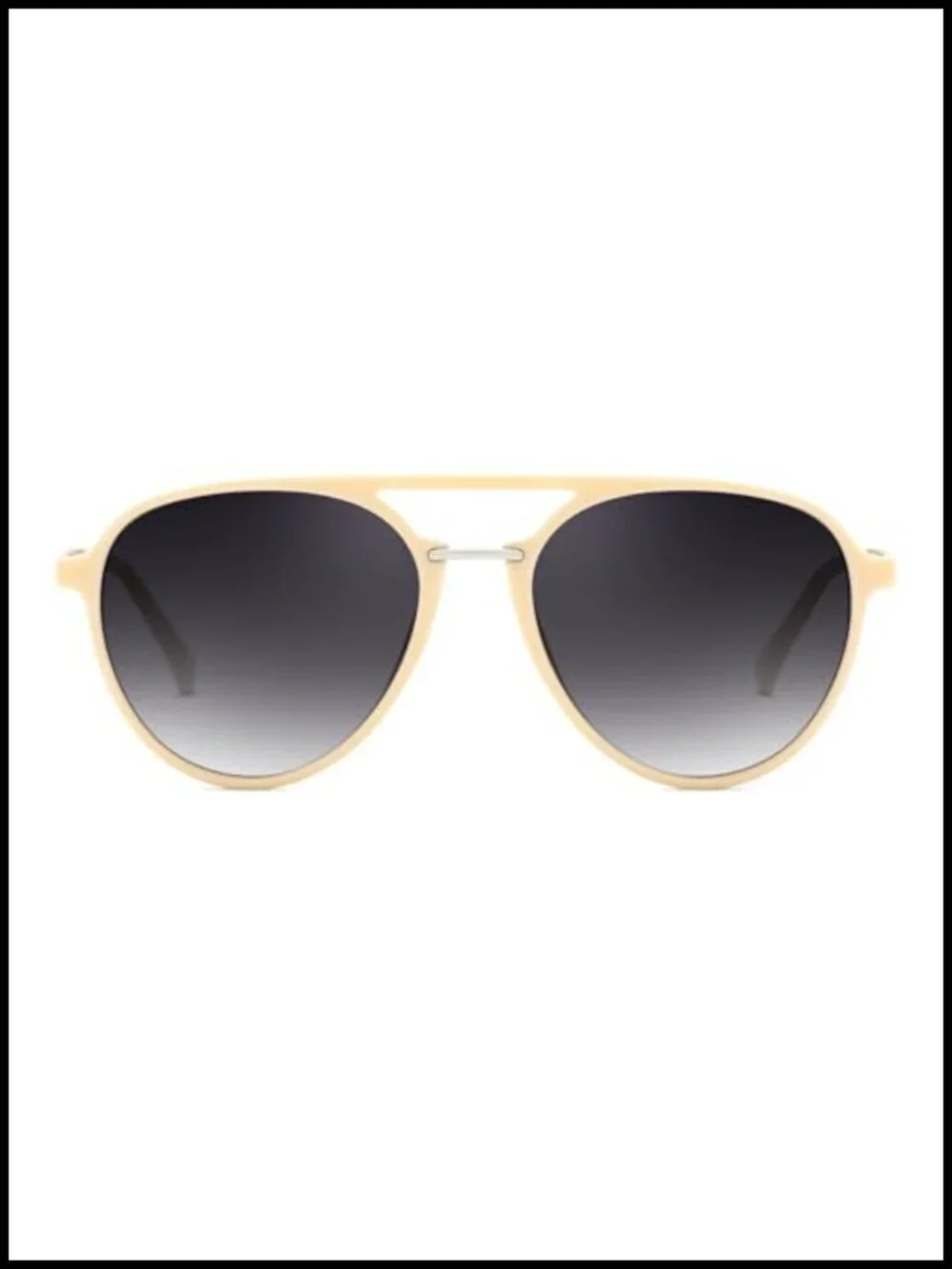 Retro Polarized Aviator Sunglasses, UV400 Protection, 70s Vintage Style